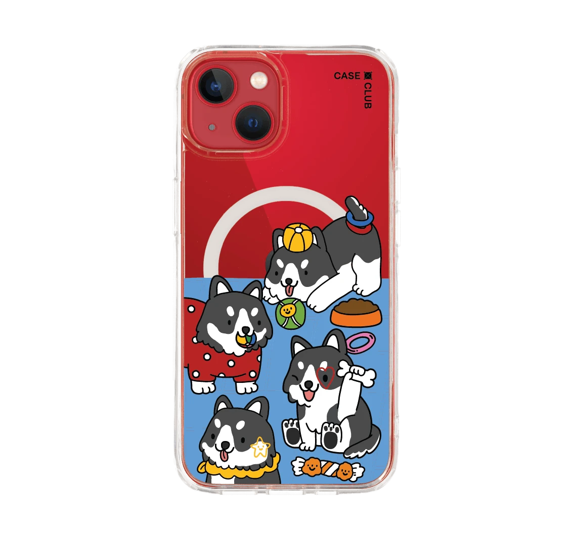 ฮัสกี้สุดป่วนกับของเล่นคู่ใจ